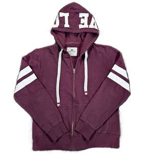 Reflex Womens 1XL "Love" Hooded Full Zip Hoodie Pockets Sweater Sweatshirt